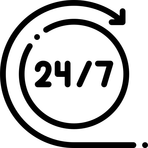 7/24 Kesintisiz Hizmet